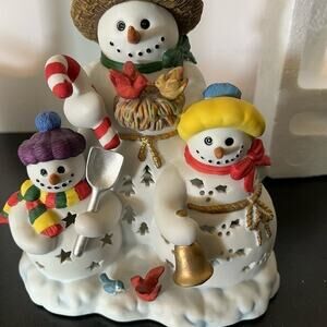 PARTYLITE (P7702) “SNOWBELL” TEALIGHT HOLDER NIB